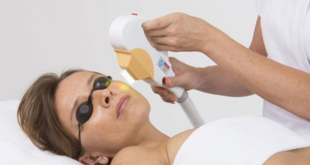 lumière pulsée visage